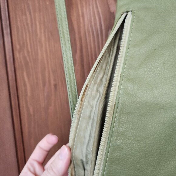 JP Ourse & Cie Kangaroo Backpack Purse in Kiwi - Picture 7 of 10